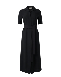 Product image thumbnail - Lafayette 148 New York - Black Belted Shirt Dress