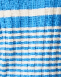 Fabric image thumbnail - Chinti and Parker - Cream and Blue Striped Sweater