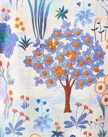 Fabric image thumbnail - Tara Jarmon - Come Multi Floral Print Blouse
