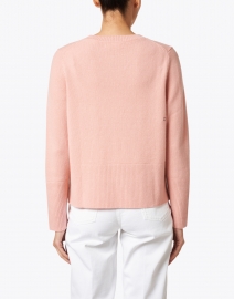 Back image thumbnail - Chinti and Parker - Rose Pink Cashmere Sweater
