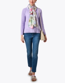 Look image thumbnail - Kinross - Lavender Cotton Sweater