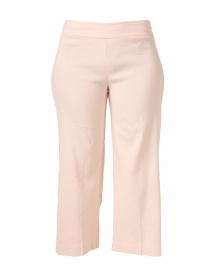 Product image thumbnail - Avenue Montaigne - Alex Blush Pink Stretch Linen Pull On Pant