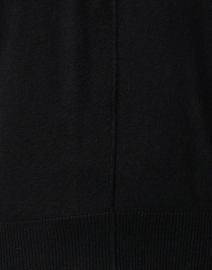 Fabric image thumbnail - Repeat Cashmere - Black Silk Cashmere Sweater