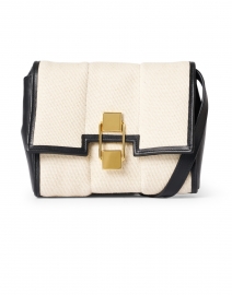 Product image thumbnail - DeMellier - Mini Alexandria Canvas and Leather Crossbody Bag