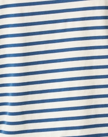 Fabric image thumbnail - Frances Valentine - Navy and White Striped Top