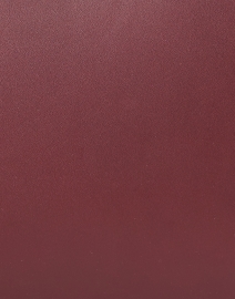 Fabric image thumbnail - A.P.C. - Wine Demi Lune Leather Crossbody Bag