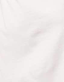 Fabric image thumbnail - Vince - White Cotton Side Tie Dress