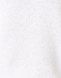 Fabric image thumbnail - Kinross - White Cotton Cashmere Cardigan