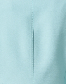 Fabric image thumbnail - Lafayette 148 New York - Seagrass Wool Silk Blazer
