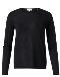 Black Silk Cashmere Sweater