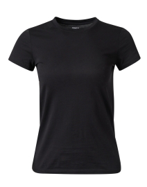 Product image thumbnail - Vince - Black Cotton T-Shirt