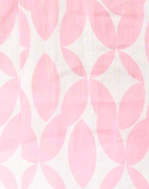 Fabric image thumbnail - Connie Roberson - Rita Pink Abstract Print Linen Jacket