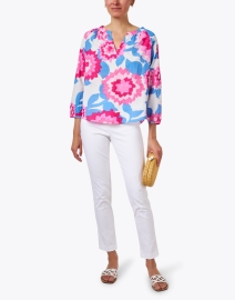 Look image thumbnail - Jude Connally - Lilith Multi Floral Print Top