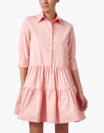 Front image thumbnail - Fabiana Filippi - Pink Cotton Shirt Dress