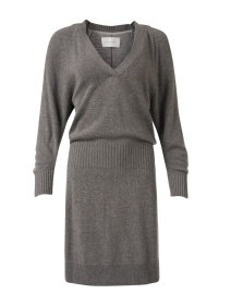 Idris Grey Sweater Dress