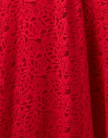 Fabric image thumbnail - Max Mara Studio - Pioggia Red Lace Dress
