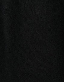 Fabric image thumbnail - White + Warren - Black Cashmere Henley Top