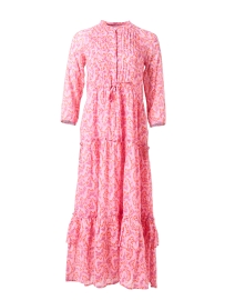 Product image thumbnail - Banjanan - Bazaar Pink Peony Print Dress