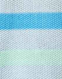 Fabric image thumbnail - Lisa Todd - Blue Striped Cotton Sweater