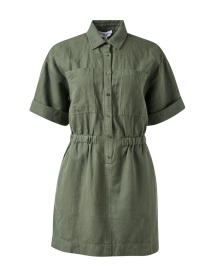 Product image thumbnail - Apiece Apart - Palmera Green Dress