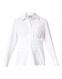 Walker White Cotton Shirt