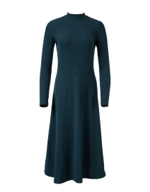 Product image thumbnail - Vince - Deep Green Jersey Dress