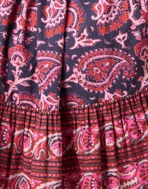 Fabric image thumbnail - Figue - Bria Blue and Pink Print Dress