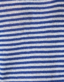 Fabric image thumbnail - Jumper 1234 - Blue Stripe Cashmere Sweater