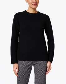Vince - Black Cashmere Shaker Sweater