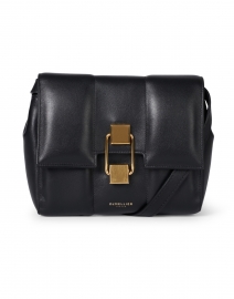 Mini Alexandria Black Smooth Leather Crossbody Bag