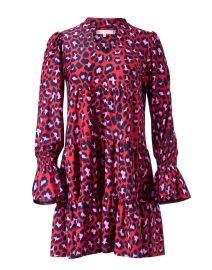 Tammi Pink Leopard Print Dress