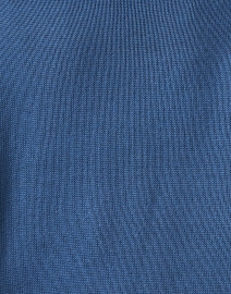 Fabric image thumbnail - Eileen Fisher - Blue Rolled Hem Sweater