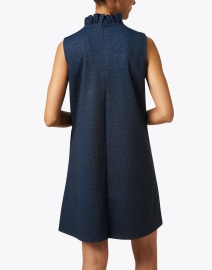 Back image thumbnail - Jude Connally - Ellis Navy Denim Dress