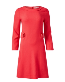 Scout Coral Wool Dress