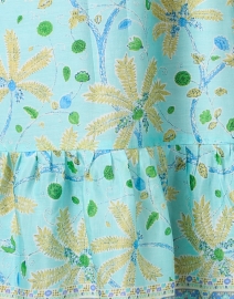 Fabric image thumbnail - Bella Tu - Turquoise Print Cotton Dress