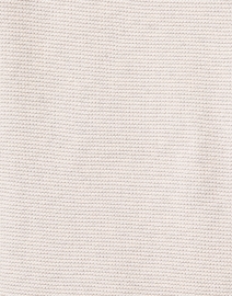 Fabric image thumbnail - Kinross - Beige Garter Stitch Cotton Sweater