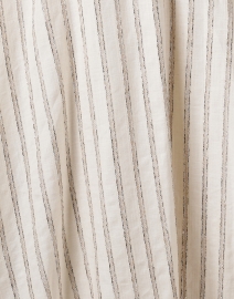 Fabric image thumbnail - Purotatto - Beige Lurex Striped Cotton Dress