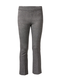 Product image thumbnail - Avenue Montaigne - Leo Grey Print Stretch Pull On Pant