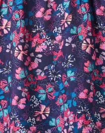 Fabric image thumbnail - Chufy - Tika Navy Multi Print Blouse