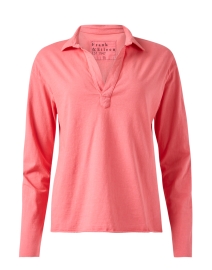 Product image thumbnail - Frank & Eileen - Patrick Watermelon Popover Henley Top