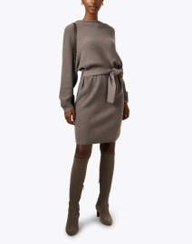 Look image thumbnail - Brochu Walker - Leith Taupe Knit Dress