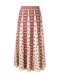 Product image thumbnail - Cara Cara - Maxine Mandala Print Midi Skirt