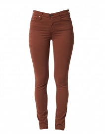 Product image thumbnail - AG Jeans - Prima Burnt Orange Slim Jean