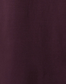 Fabric image thumbnail - Eileen Fisher - Burgundy Jersey Tunic Top