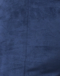 Fabric image thumbnail - Max Mara Leisure - Brera Blue Faux Suede Pant