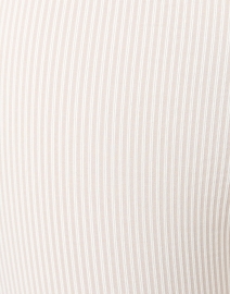 Fabric image thumbnail - Avenue Montaigne - Pars Beige Seersucker Pull On Pant