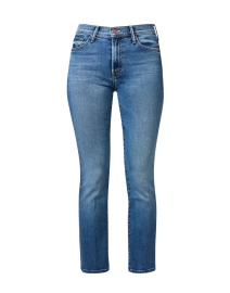 Product image thumbnail - Mother - The Insider Medium Wash Ankle Jean