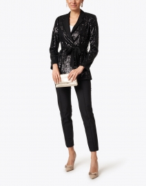 L.K. Bennett - Shimmer Black Sequin Jacket
