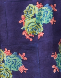 Fabric image thumbnail - Lisa Corti - Eli Purple Multi Print Satin Top