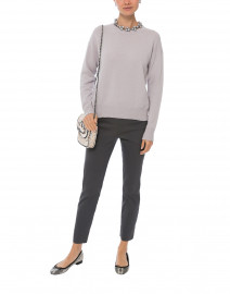 Pale Lavender Wool Cashmere Sweater